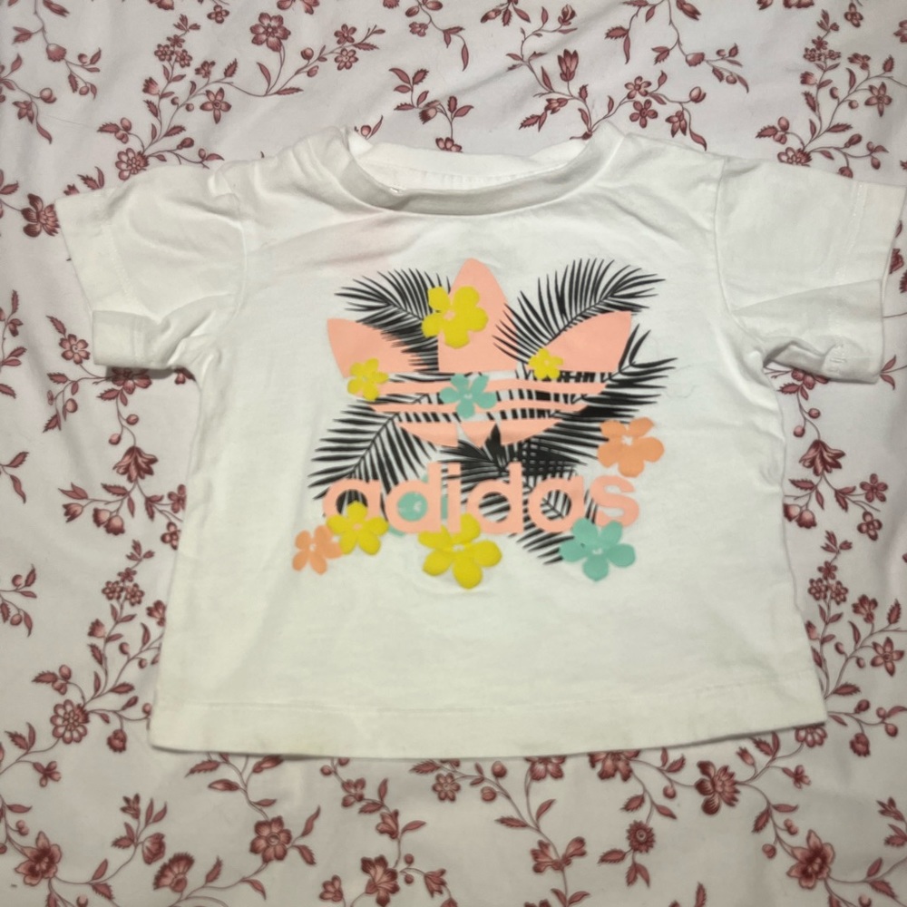 Baby girl adidas shirt